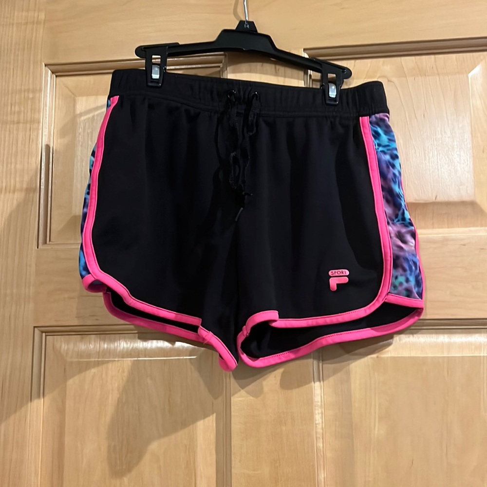Kid’s sports shorts, says size L14 but fits like a kids S/M